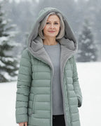 Ariadna-Chaqueta de invierno de algodón y lana
