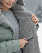 Ariadna-Chaqueta de invierno de algodón y lana