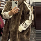 Camila | Abrigo suave de invierno con capucha