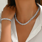 Leina -Collar y pulsera