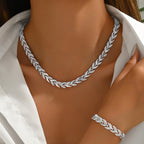 Leina -Collar y pulsera