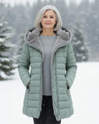 Ariadna-Chaqueta de invierno de algodón y lana