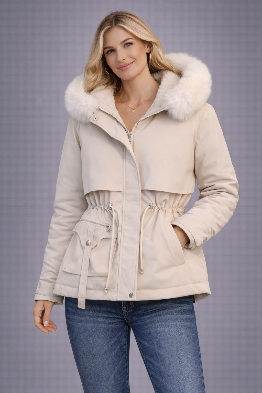 Alma- Chaqueta de Invierno Elegante