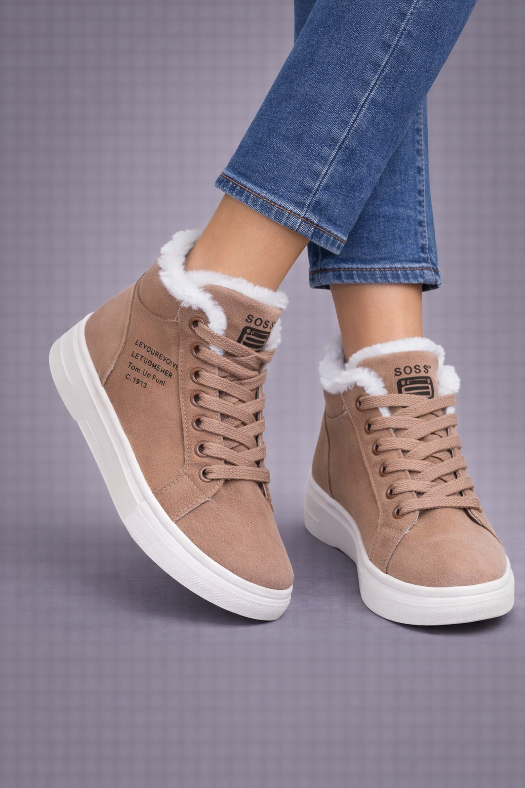 Valeria-Zapatos de Abrigo para Mujer