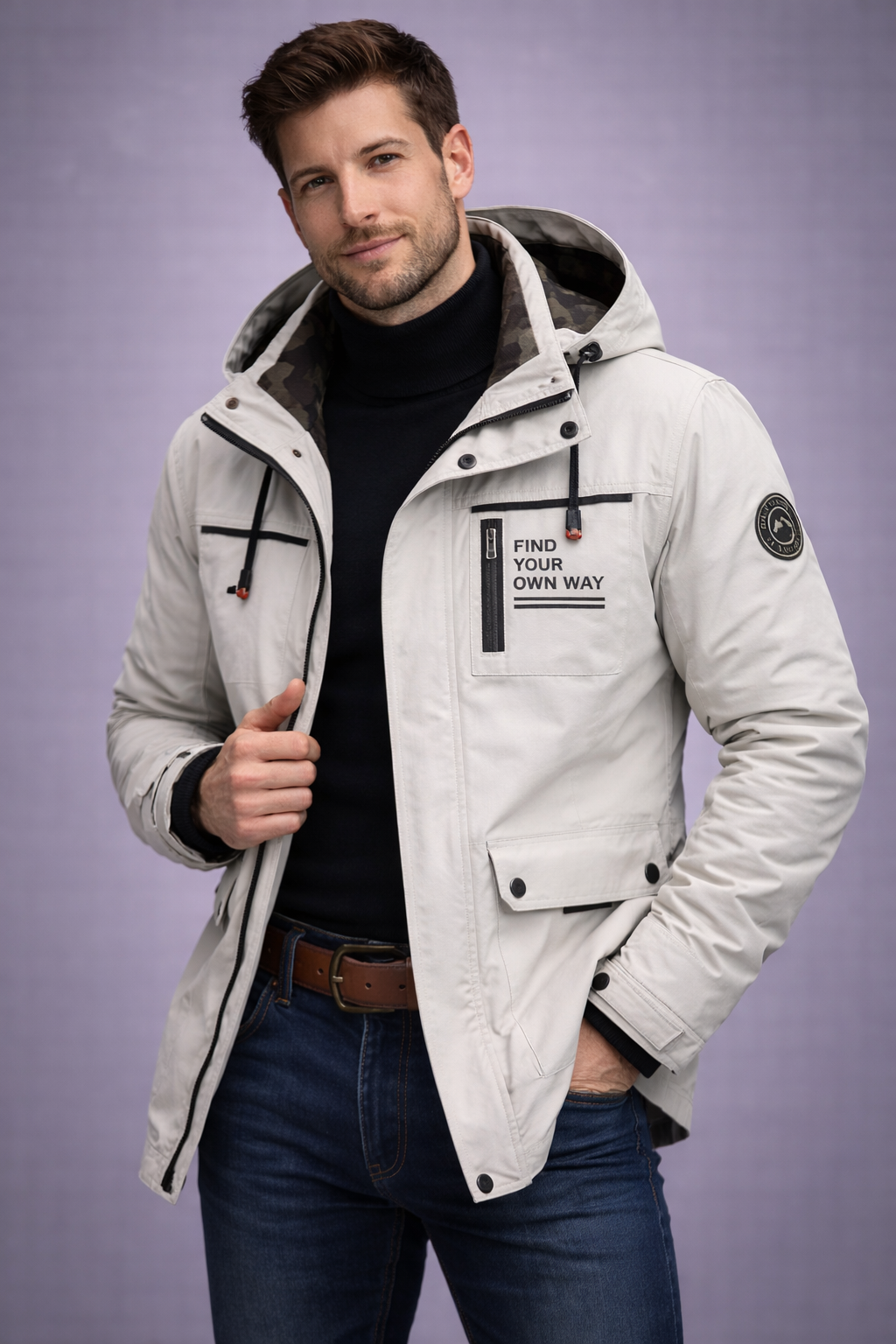 Simón-Chaqueta Exterior Impermeable