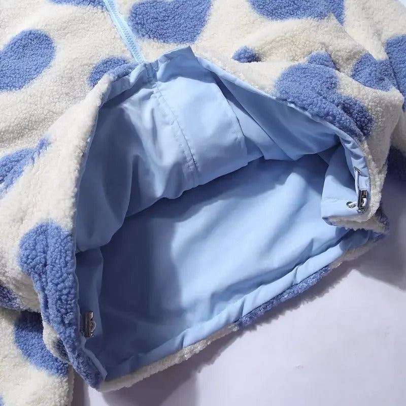 Azalea - Chaqueta Reversible con Corazón