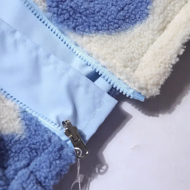 Azalea - Chaqueta Reversible con Corazón