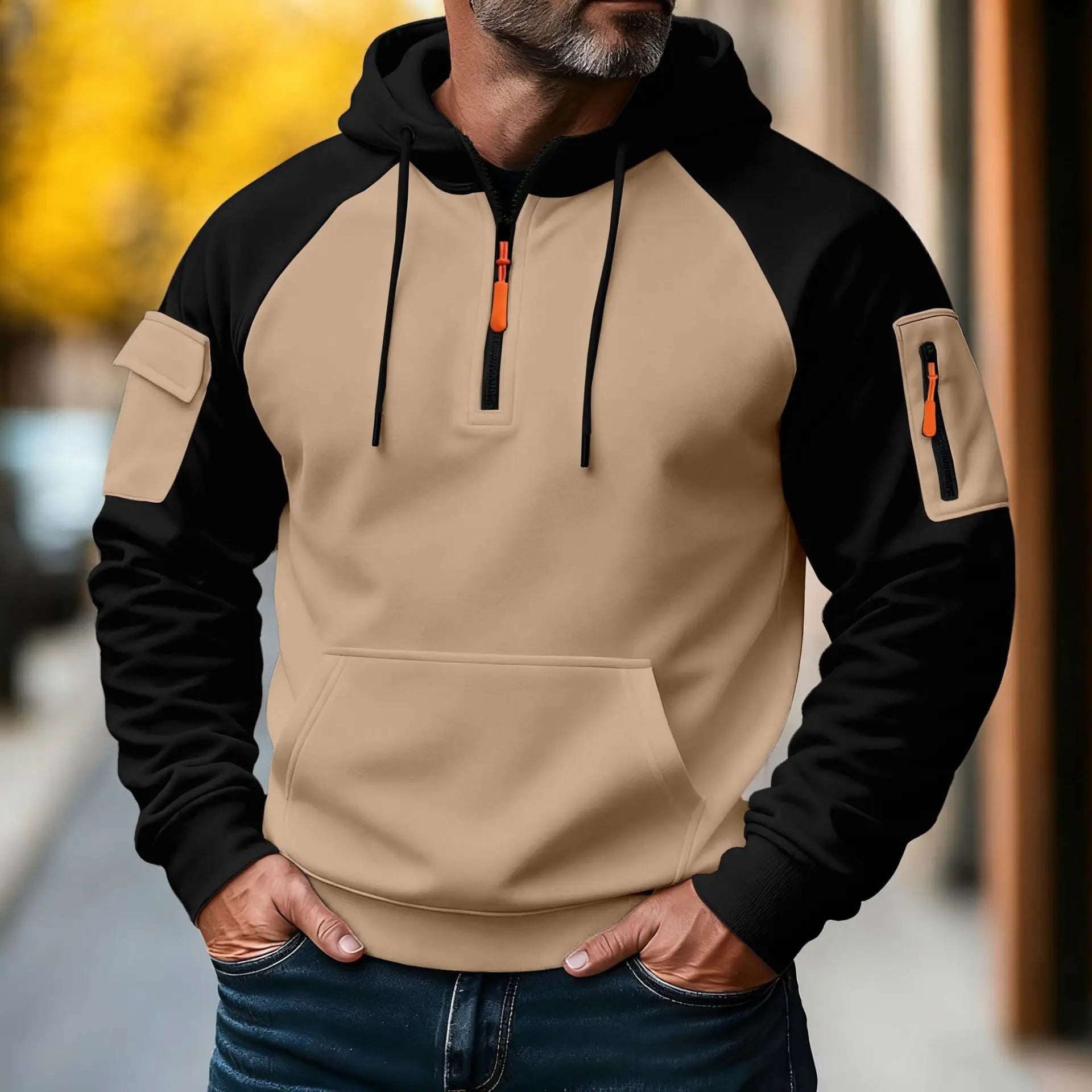 Jason- Sudadera con capucha casual y de moda
