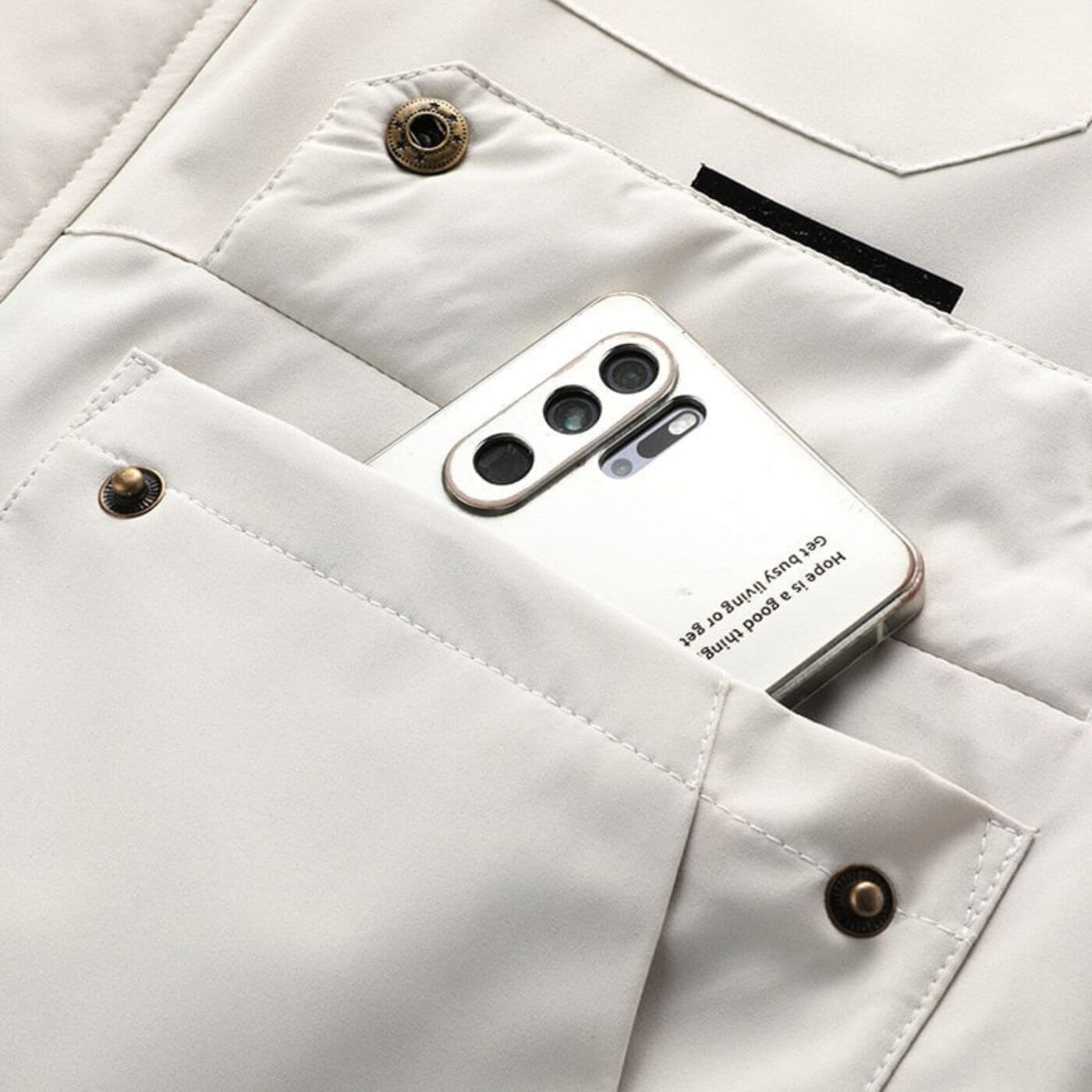 Simón-Chaqueta Exterior Impermeable