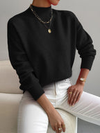 Elina -Jersey de punto premium con efecto cachemir